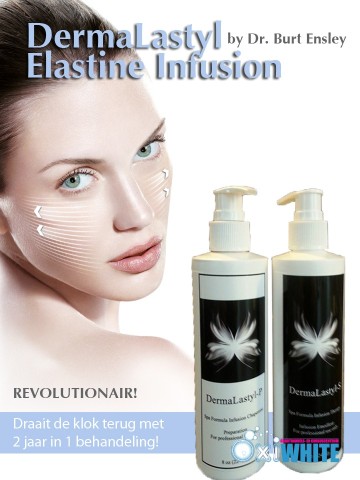 DermaLastyl Elastine Infusion Therapie - plaatst 2 jaar aan elastine verlies terug