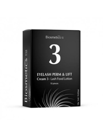 Biosmetics LVL Lashlift Lash Food Lotion 3 voor een perfecte wimperlift!