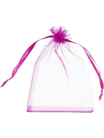 Organza zakjes - Kadozakjes 7x9cm. 25st.