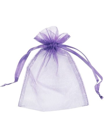 Organza zakjes - Kadozakjes 7x9cm. 25st.