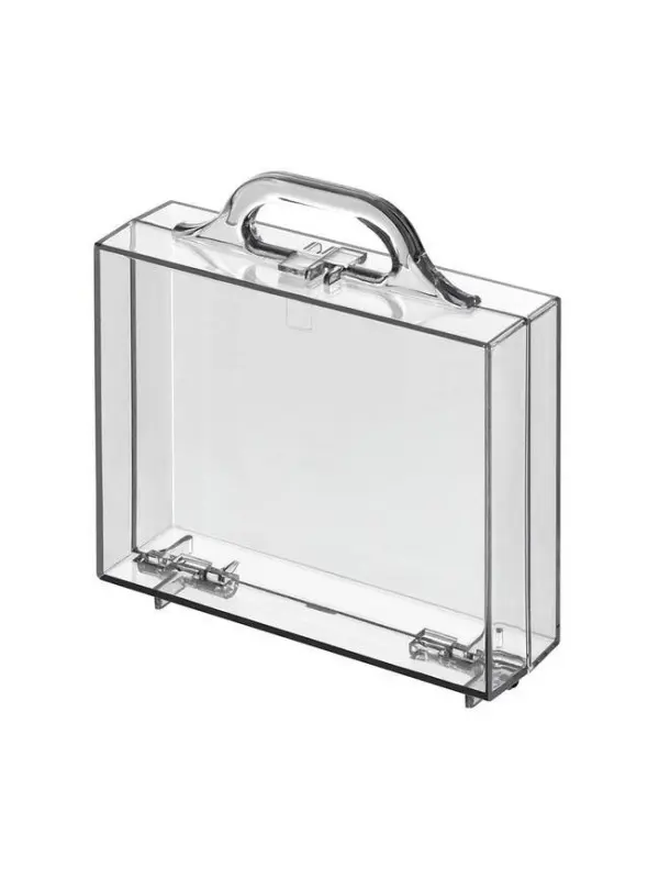 Transparant koffertje of plastic koffer voor mooi opbergen
