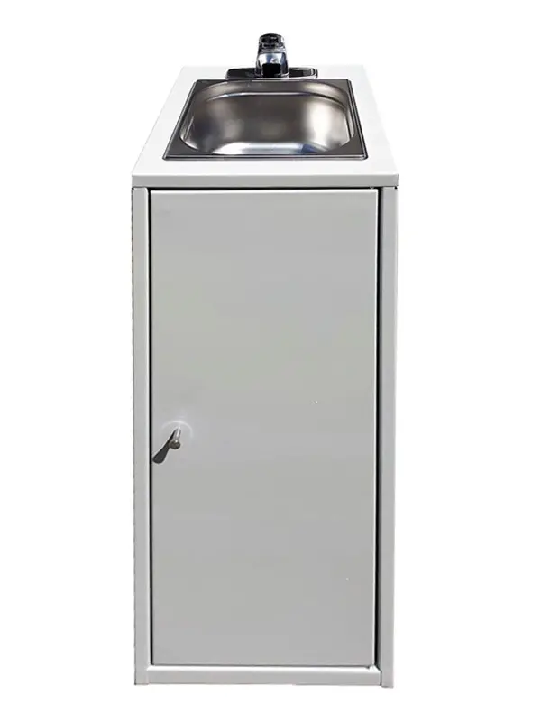 grijs Echt niet Weigering Mobiele draagbare wasbak wastafel lavabo geen / zonder wateraansluiting  nodig