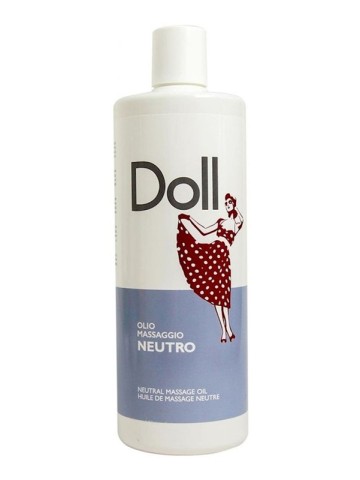 Doll Neutrale Massageolie in 500ml fles - voor de professional