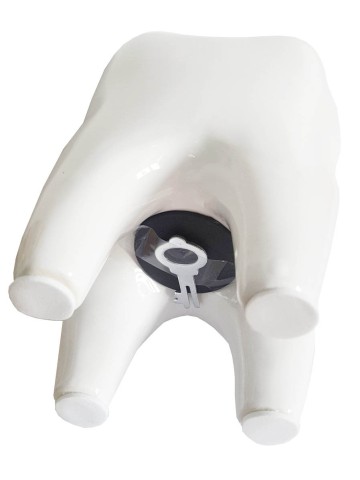 Spaarpot Tand / Kies met slot - leuk als kado voor tandarts / mondhygienist