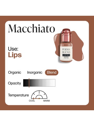 Perma Blend Luxe - Macchiato 15ml. lippigment voor full lips of blush