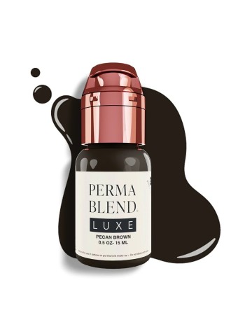 Perma Blend Luxe - Pecan Brown 15ml. pigment voor wenkbrauwen & eyeliner