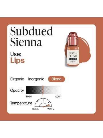 Perma Blend Luxe - Subdued Sienna 15ml.| Lippigment met neutrale basis