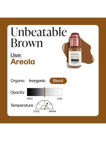 Perma Blend Luxe - Unbeatable Brown by Vicky Martin Areola 15ml.