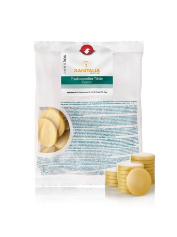 Honinghars honingwax in schijfjes of discs voor waxen en harsen